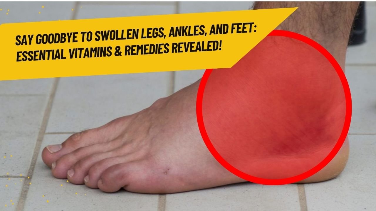 Say Goodbye to Swollen Legs, Ankles, and Feet: Essential Vitamins & Remedies Revealed!